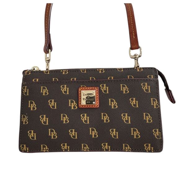 Dooney & Bourke Gretta Janine Crossbody Bag SOLD OUT Brown Coated Old Money - Picture 2 of 16